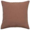 Gardinia Sehlbach Cuscino effetto ciniglia, Arancione, 45 x 45 cm, Effetto ciniglia, Sfoderabile, Comfort accogliente, Atmosfera elegante