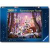 Ravensburger - Puzzle 2000 Pezzi Christmas in The Woods | Puzzle Per Adulti E Tutta La Famiglie | Dimensione Di 98x75 Cm | Regalo Adulti | Regali Natale