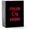 Freak Or Drink Giochi di carte Freak Or Drink - Il gioco per adulti più cattivo per te, partner e amici, perfetto per feste, pre drink, studenti universitari