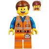 LEGO Movie 2 Emmet Smile/Scream Worn Uniforme Minifigure Split from 70826 Set (Insaccato)