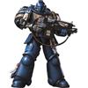 JOYTOY 1/18 Figura d'azione Warhammer 40,000, Space Marine 2, Ultramarines Brother Chairon, 13cm Articolazioni mobili Modello di Personaggio, 15 anni e più