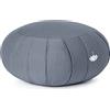 LOTUSCRAFTS Zafu cuscino da meditazione, altezza seduta 20 cm, modello Zen rotondo, cuscino da yoga, fodera in cotone lavabile, imbottitura in farro, certificato GOTS