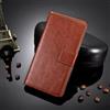 ATISIJIE Custodia in Pelle PU di alta qualità per Huawei P20,con Supporto Stand,slot per schede,Totale Flip Cuoio Antiurto Case Custodia Cover per Huawei P20-Marrone