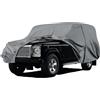 JUDANNA Telo di copertura per auto impermeabile per Land Rover Defender 110 1990-2016, telo di copertura per auto, per inverno, estate, per tutte le stagioni, per esterni, con chiusura lampo, per porta