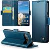 Rerzoiro Cover per Google Pixel 9A Custodia Portafoglio [Blocco RFID] Premium Pelle PU Wallet Case Flip Libro con Porta Carte Slot Supporto Flip Case per Google Pixel 9A, Blu