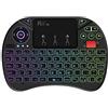 Rii Mini X8 Wireless + Cavo OTG F1 - Mini Tastiera retroilluminata con Mouse touchpad e rotellina di Scorrimento per Amazon Fire TV, Smart TV, TV Box, Mini PC, Playstation, Xbox, Computer
