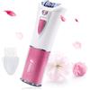 Bubbacare Epilatore donna epilatore viso epilatore donna con luce a LED donna senza fili epilatore viso corpo depilatore elettrico depilatore ragazza epilatore per corpo ascella bikini gamba