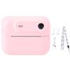 Glomora Instant Print Digital Camera 48MP 1080p HD 6x Zoom Cinecella fotocamera istantanea con funzioni di gioco MP3 per regali di Natale di compleanno (Pink)