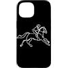T-Shirts Grafiche de Appassionato di equ Equitazione Disegno Equitazione Custodia per iPhone 15