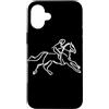 T-Shirts Grafiche de Appassionato di equ Equitazione Disegno Equitazione Custodia per iPhone 16 Plus