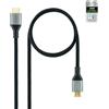 Brightium Cavo HDMI 2.1 Ultra High Speed M-M Nero 1.5m, Trasferimento dati 48 Gbps, 8K e 4K, ideale per dispositivi audio e video.