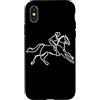 T-Shirts Grafiche de Appassionato di equ Equitazione Disegno Equitazione Custodia per iPhone X/XS