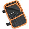 BETA 999ESD/B4 - Serie di 4 Pinzette ESD a Molla Antiacido e Antimagnetiche, per Lavori di Precisione
