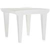 Kartell Tavolino Bubble Club, Polietilene colorato in Massa, Bianco Cera, 51,5 x 51,5 x 41,5 cm