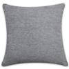 Gardinia Sehlbach Cuscino in ciniglia melange, Grigio, 45 x 45 cm, Luminosità accogliente, Spessore sottile, Aspetto naturale, Atmosfera elegante