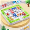 Montejoy Gioco di Puzzle di Logica, Giochi da Tavolo Scappa Dagli Ingorghi, Gioco Tavolo per Tutta la Famiglia, Giochi Montessori Legno Giocattoli Educativi Bambini Idea Regalo per Bambine 3 4 5 6 7 8 9+ Anni