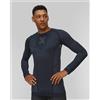 X-Bionic Maglietta A Maniche Lunghe Da Corsa Da Uomo X-bionic Xceed Run Shirt Ls Blu Scuro