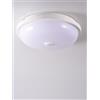 Etrogo Plafoniera led Soffitto con Sensore di Movimento PIR e Sensore Crepuscolare,Accensione/spegnimento Automatico,Bianco Caldo 3000K -10W 1000lm 230V (Rotondo-16.5cm)