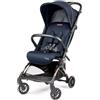 Peg Perego Volo Passeggino Ultra Leggero da Viaggio idoneo come Bagaglio Mano in Aereo, Borsa Viaggio inclusa - da 0 a 22 kg - Blue Shine