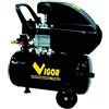 Vigor Vca-24L Compressori 220 V 1 Cilindro Trasmissione Diretta 2 CV 24 l