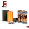 Kit Tagliando + 4 Candele Fiat Panda 169 Lancia Y 1.2 BENZINA 44 51 KW 60 69 CV