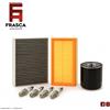 Kit Tagliando + 4 Candele Fiat Panda 169 Lancia Y 1.2 BENZINA 44 51 KW 60 69 CV