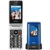 BRONDI AMICO PREZIOSO TELEFONO CELLULARE SENIOR - BLUE METAL