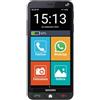 BRONDI AMICO VERO 4G+FLIP COVER SMARTPHONE PER ANZIANI TASTO SOS NERO