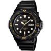 Casio Orologio Uomo CASIO MRW-200H-1EVDF Silicone Nero Black Sub100mt