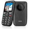 BRONDI AMICO STILOSO TELEFONO CELLULARE SENIOR DISPLAY 2.4 DUAL SIM NERO