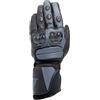 DAINESE - Impeto D-Dry Gloves, Guanti da Moto Impermeabili in Pelle con Protezioni sulle Nocche e Compatibilità Touch Screen, Guanti Moto Unisex, da Uomo o Donna, Nero/Ebano, M
