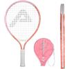 AMA SPORT - AT-X-Fen17-2029C - Racchetta da tennis junior Rosa 17 pollici - Per bambini di 2-3 anni - Facile da usare - Leggera ed ergonomica