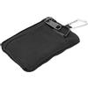SPYMINNPOO Custodia Molle da Esterno, Portafoglio Compatto Tattico Mini Custodia per Carte Chiave Portatile Borsa Portamonete per Custodia da Cintura (Nero)