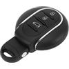 A ABSOPRO Guscio Chiave Telecomando a 3 Pulsanti Custodia Sostitutiva per BMW per Mini Cooper 2015-2017