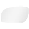 SENZEAL Vetro dello Specchietto Lato Guida Riscaldato con Piastra Portante per VW Touran 2003-2010 1T0857521 (Sinistro)