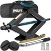 IMAYCC Cric a forbice per BMW, 2,5 t (2.500 kg) con cuscinetti in gomma, protegge le autovetture, presa portatile con chiave per ruota, kit di emergenza