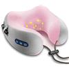 Ergocar Cuscino Per Massaggi Massaggiatore Per Il Collo Massaggiatore Per Cervicale Allevia Il Dolore Muscolare Cuscino Da Massaggio a Forma Di U Per Casa Auto e Ufficio (Rosa)