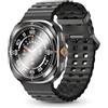 JINSHANGZI Smart Watch For Samsung Galaxy Watch Ultra Men GPS Tracking NFC Control Smartwatch Health Tracker BT Call Smartwatches 2025 (Black)