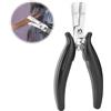 GOEDCH Pinza per Micro Anelli: Pinze per Extension per Micro Anelli Perline Dispositivo di Rimozione Cheratina per Capelli Antiruggine, Pinze per Estensioni dei Capelli per Strumento Indispensabile