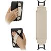 HoYiXi Universal Soft Hand Strap per 6-7 pollici eReader Compatible Kobo/PocketBook/Tolino/Sony/Paperwhite/Nook eReader,per 6, 6.8, 7 E-Reader,con Cinturino da polso sicuro per Tablet,Bianco
