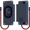 CQRobot Miniature Loudspeaker 3 Watt 4 Ohm Passive Enclosed Audio/Woofer Speaker Compatible with Arduino Board. 2.54mm Dupont Interface, for a Variety of Small DIY Electronic Projects.