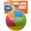 Nerf Dog Nerf Palla di gomma super rimbalzante per cani, 9,6 cm, ad alta visibilità, durevole, giocattolo per cani, rosa/blu/verde/arancione/giallo