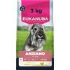 EUKANUBA Crocchette per cani anziani taglia piccola con pollo fresco, 3 kg | Cibo secco premium per cani senior | Alimento con L-carnitina | Con calcio per ossa e articolazioni