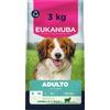 EUKANUBA Cibo secco per Cani con agnello e riso per razze di taglia piccola e media - Alimento secco premium per Cani adulti, 3 kg