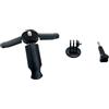 YAOGUI Piccolo Treppiede Supporto Del Telefono Opzione Clip Per Fotocamera Sportiva Treppiede Stand Nero 1/4 Pollice Fori Per Vite Sicuro E Antiscivolo Smartphone Portatile Per Esterno