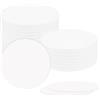 BOHUIZ 20 etichette NFC da 25 mm adesivi Nfc riscrivibili Ntag215 NFC Card Compatibile con TagMo e Amiibo (bianco)