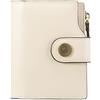 SENDEFN Portafoglio Donna Pelle con Bloccaggio RFID Piccolo Portamonete Donna, 10 Scomparti per Carte con 2 Finestra di Identificazione e 1 Tasca con Cerniera