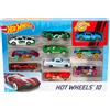 Hot Wheels- Confezione da 10 Macchinine in Scala 1:64, Veicoli Assortiti con Decorazioni Mozzafiato, 3+Anni