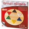 Zig Zag Classica Dama Cinese In Legno