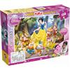 Disney, DISNEY PRINCESS, LISCIANI DISNEY PUZZLE DF MAXI FLOOR 150 SNOW WHITE